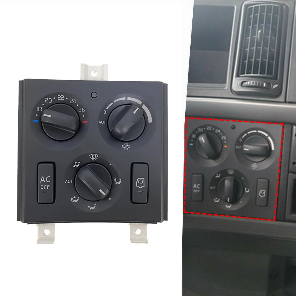 Coche Combinado Interruptores para Volvo de CA del Panel de Control de Interruptor con Sensor de Temperatura del Aire Acondicionado de la Unidad de Control del Calentador de 21318121 . ' - ' . 3