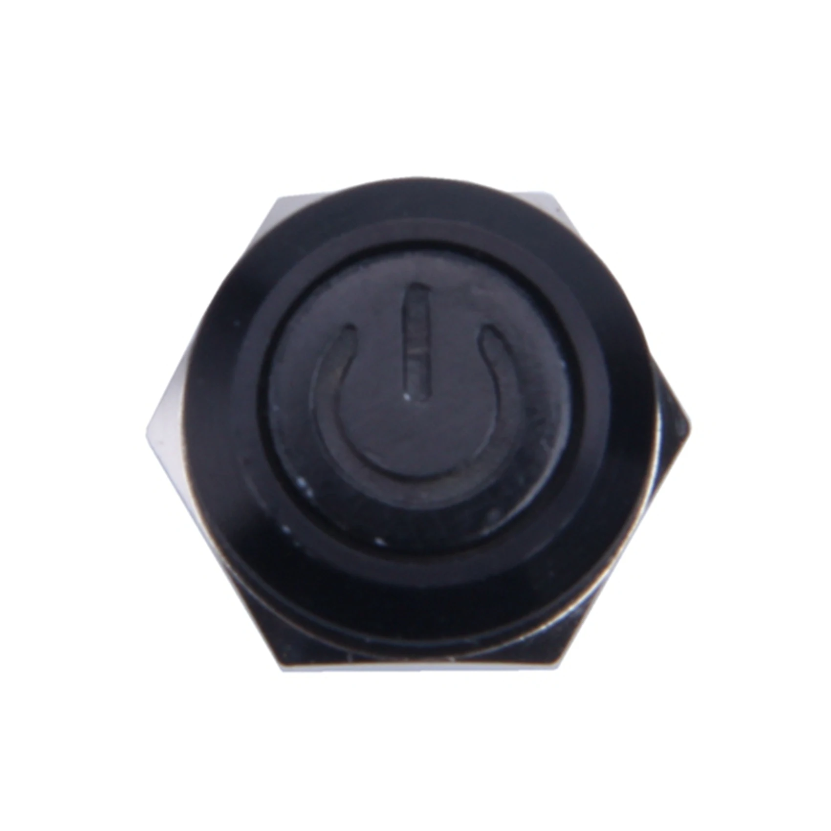 3X 12V 2A 9.5 mm LED Casquillo del Metal del Poder Momentáneo Interruptor de Botón del Coche de DIY Modificado, Rojo . ' - ' . 4
