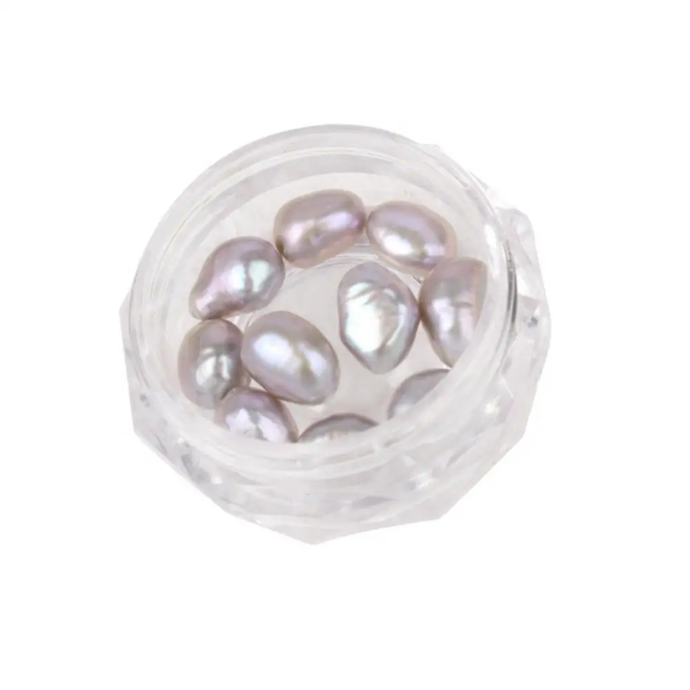 1~15PCS de Estilo Japonés de agua Dulce Natural de la Perla Arte de Uñas Decoración Elegante Barroco Perla Manicura Accesorios Mayorista . ' - ' . 1