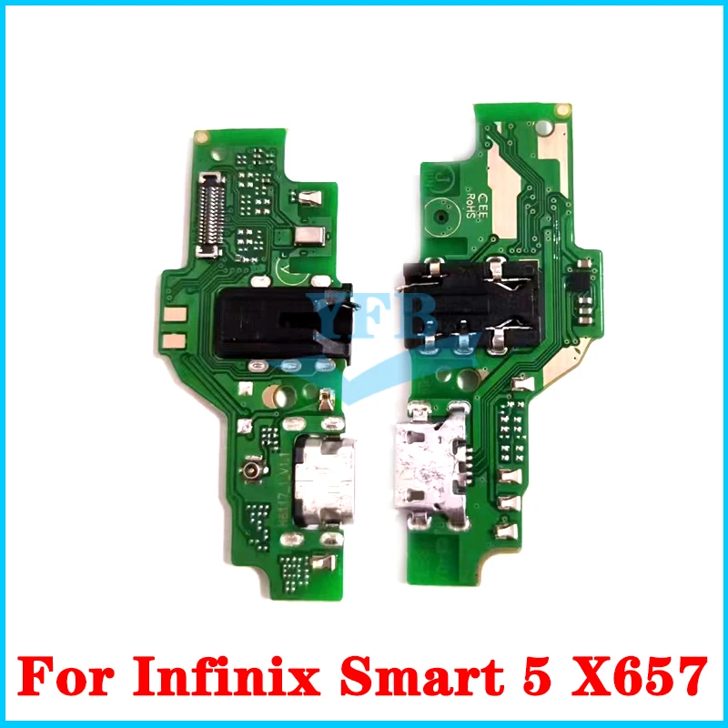 Para Infinix Smart 4 4C 5 6HD X653 X653C X657 X6512 X5516 X6511 X6823 de Carga USB Cargador de Puerto de Conector Dock a Cable Flex . ' - ' . 1