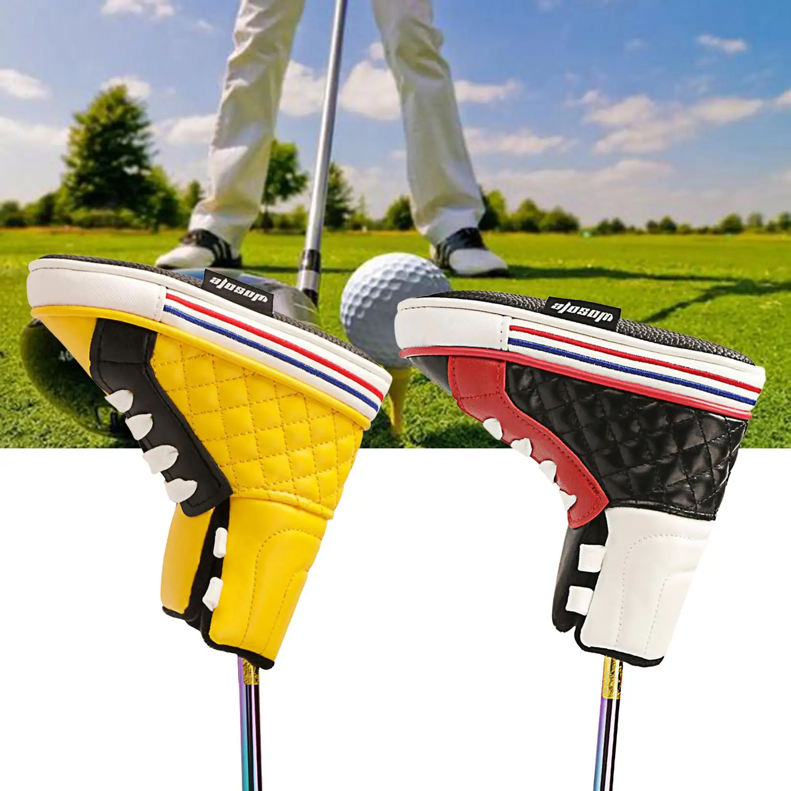 Putter Golf Headcover Golfista Equipo De Golf Impermeable De La Cubierta De La Cabeza Protector . ' - ' . 3