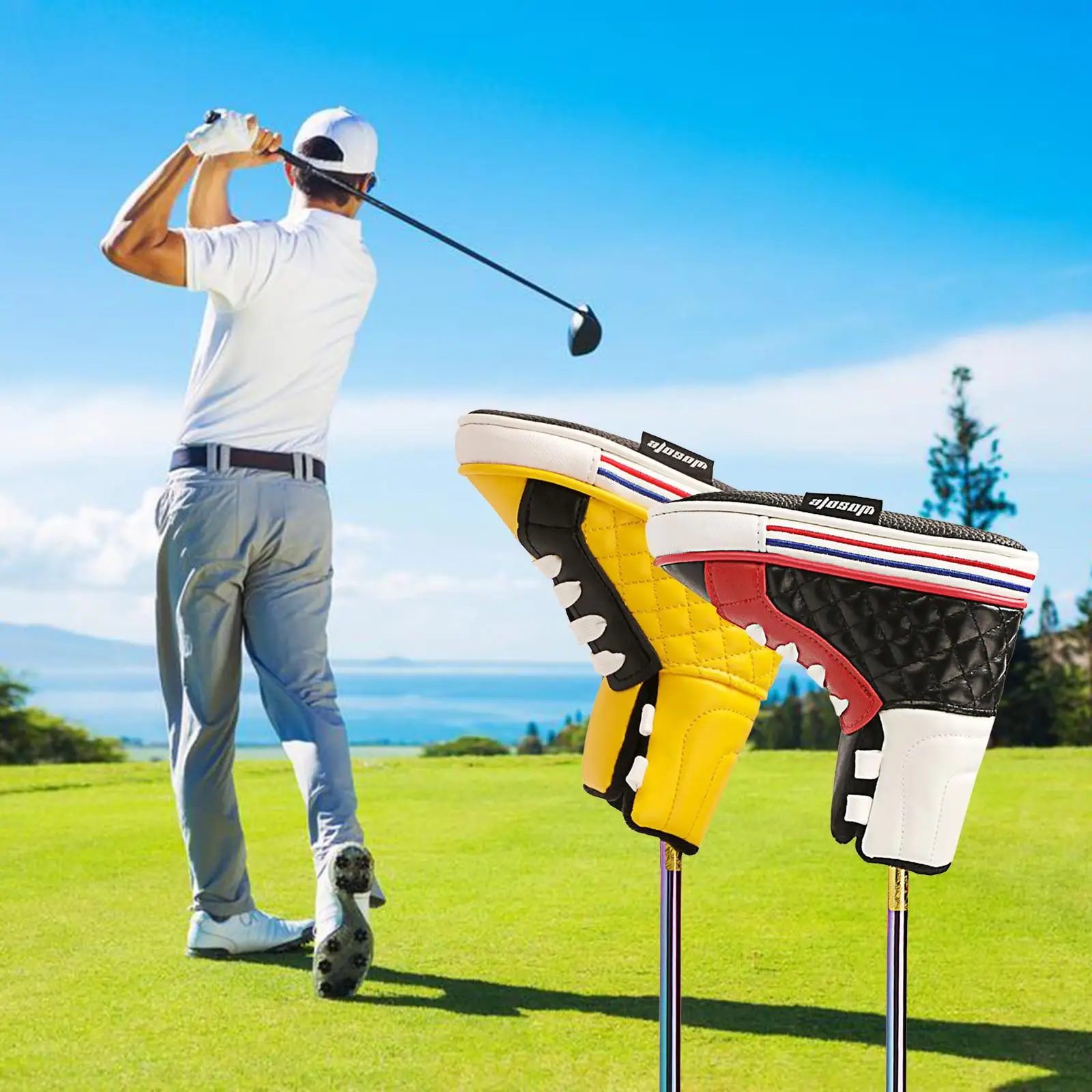 Putter Golf Headcover Golfista Equipo De Golf Impermeable De La Cubierta De La Cabeza Protector . ' - ' . 5
