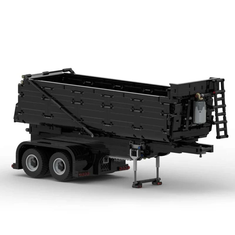 1728PCS de Alta Tecnología MOC Negro dump trailer Bloques de Construcción del Modelo Técnico Ladrillos DIY conjunto Creativo de los Niños Juguetes Regalos de Cumpleaños . ' - ' . 3