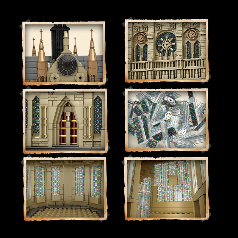 EN STOCK 8868pcs MOC Idea de Notre Dame de París Kit de Construcción para los Adultos la Construcción de Bloques, Ladrillos Montaje de Conjunto de Regalo de Navidad . ' - ' . 4