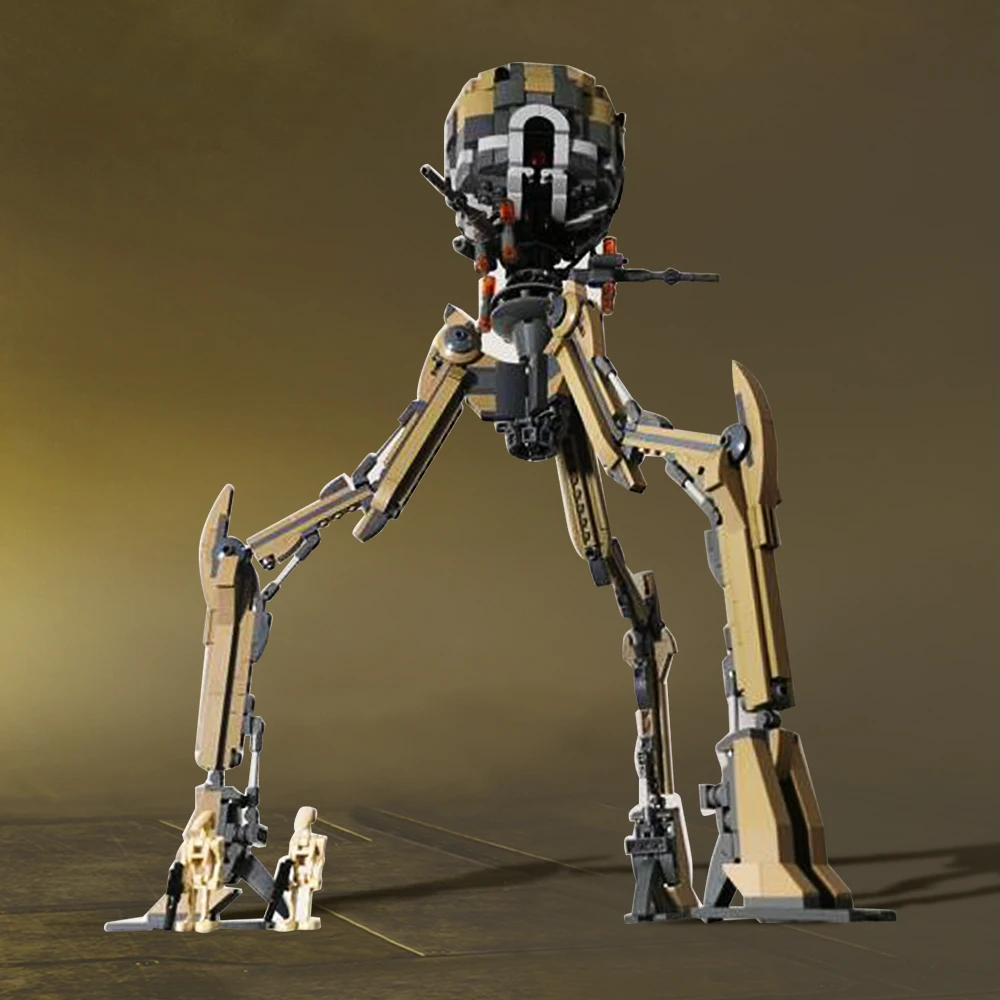 MOC Octuptarra Magna Interestelar Robot Modelo de Bloques de Construcción de la Estrella de Combate Conjunto Ensamble de BRICOLAJE de Ladrillo Para los Juguetes de los Niños . ' - ' . 4
