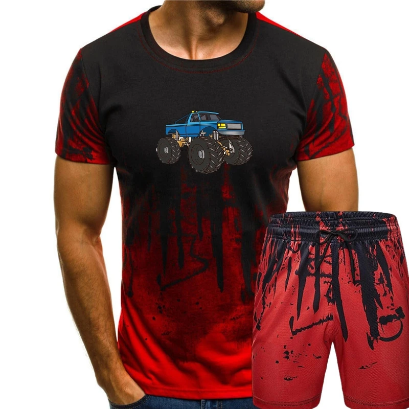 Camión de Damas de Ajuste T-ShirtCool TeeMonster TrucksTruck LoverBirthday Regalos de camiseta de los hombres . ' - ' . 0