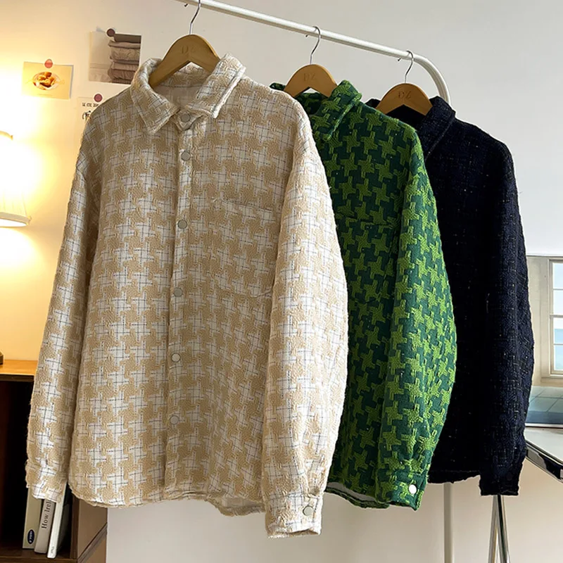 El otoño de Moda Chaquetas para Mujer de Color de Bloque de Diseño Vintage Harajuku Todos-partido Flojo Simple Diaria Outwear . ' - ' . 5