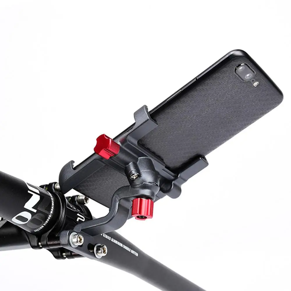 1~5PCS Universal de Aleación de Aluminio de la Bicicleta bike Holder Teléfono Bastidores de Montaje del Manillar de la Motocicleta Antideslizante Moblie Teléfono Celular Clip para . ' - ' . 1