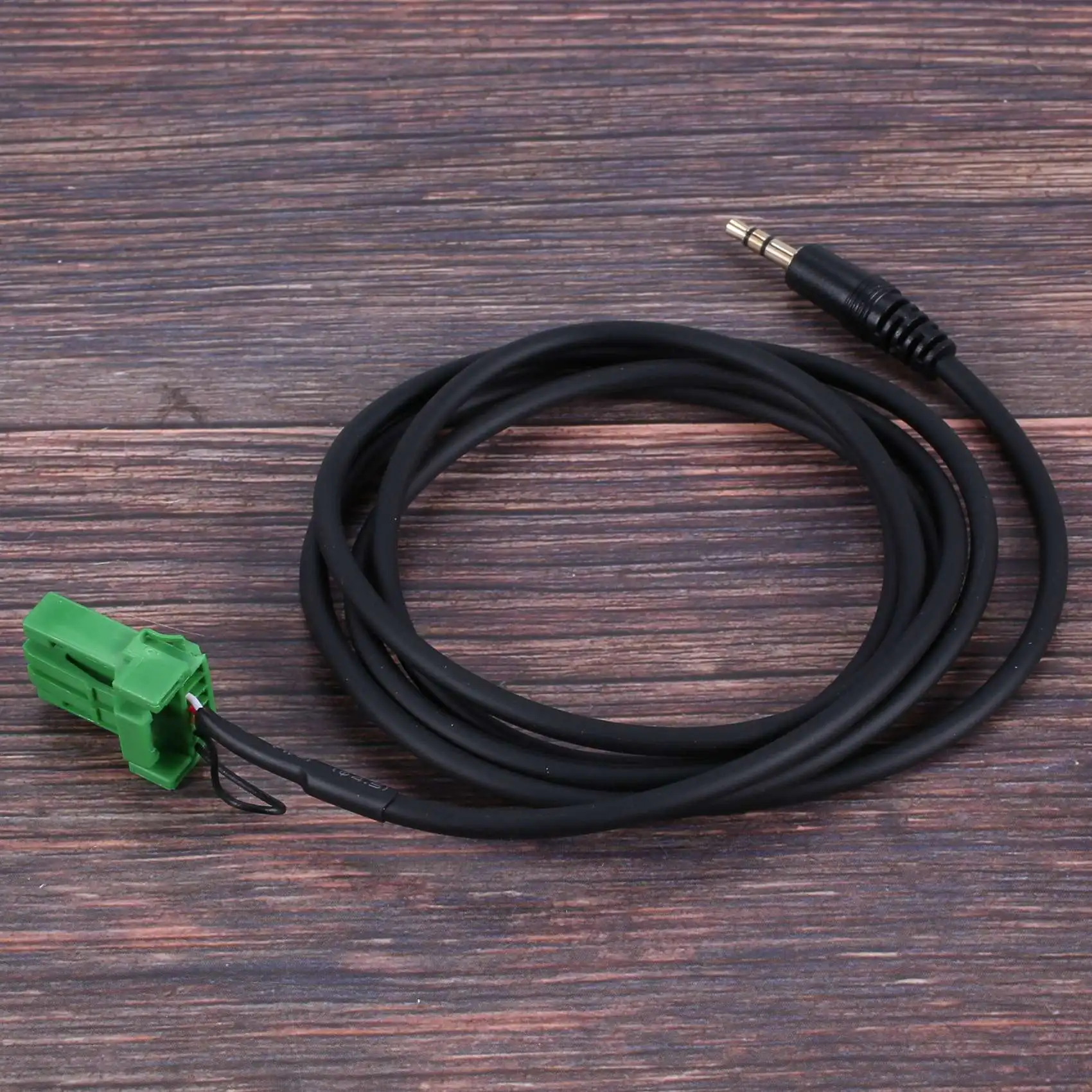 6Pin Verde Conector Estéreo de 3,5 MM Jack de Audio Aux-in, MP3 Cable de Alambre para Honda Jazz Ajuste 2002-2006 . ' - ' . 5