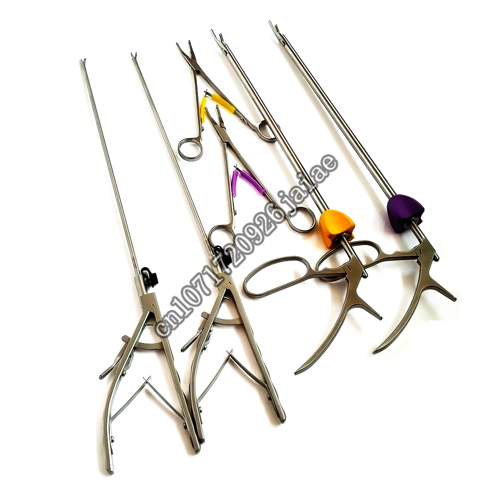 porta agujas para la cirugía laparoscópica, reutilizables O tipo portaagujas de 5 mm/3 mm . ' - ' . 0
