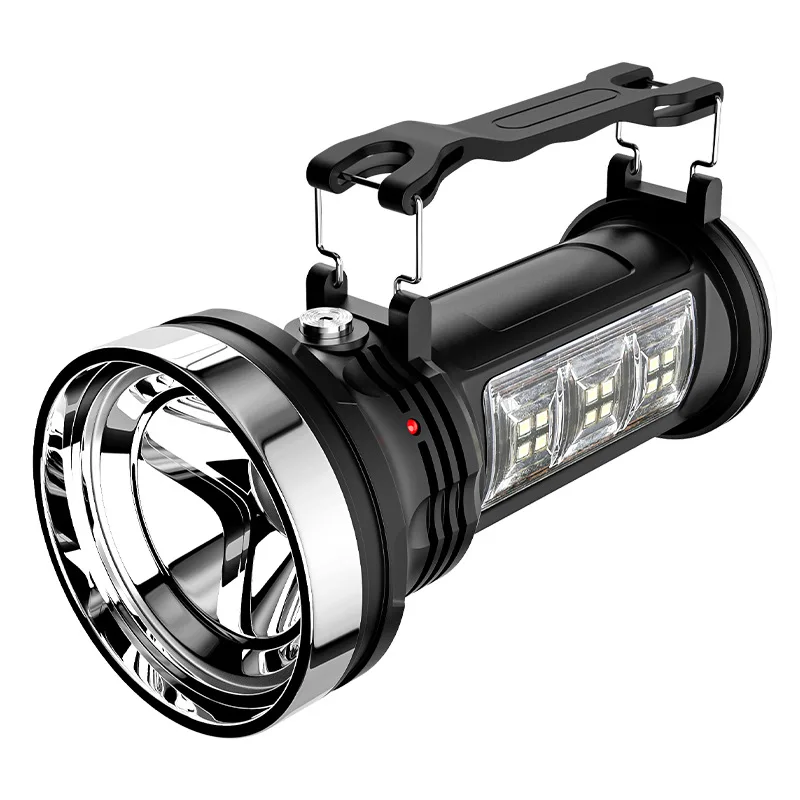 Solar LED del Reflector al aire libre de Alta Potencia de Carga USB Linterna de Camping, Tres de la Fuente de Luz Portátil Impermeable Linterna Senderismo . ' - ' . 5