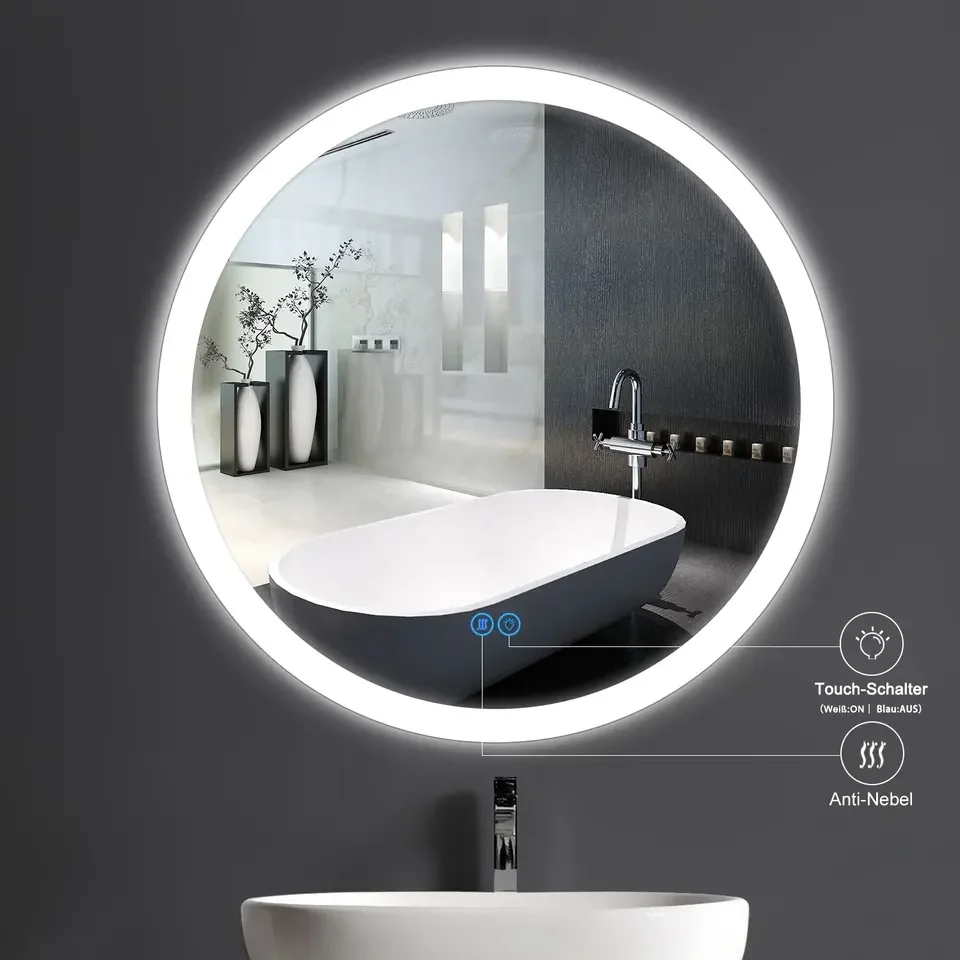 De Calidad superior de Personalizado del espejo del led con sensor táctil interruptor de . ' - ' . 4