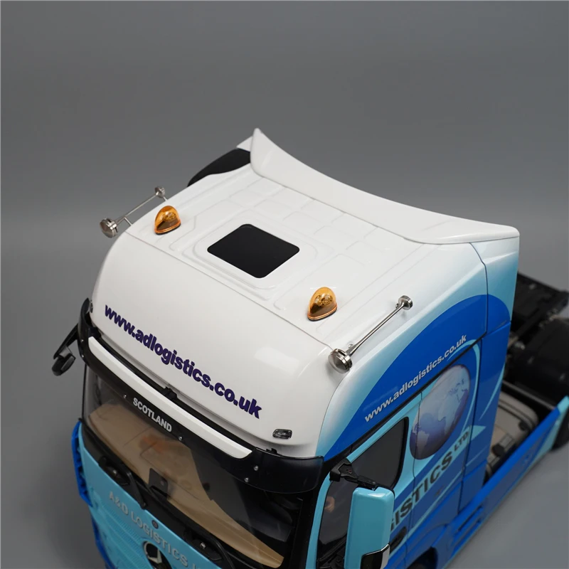Modelo de Coche de Rotación de la Ingeniería de la Luz de la Policía de la Lámpara para 1/14 Excavadora de Tamiya RC Camión volquete Volquete SCANIA 770S VOLVO HOMBRE de Coche . ' - ' . 5