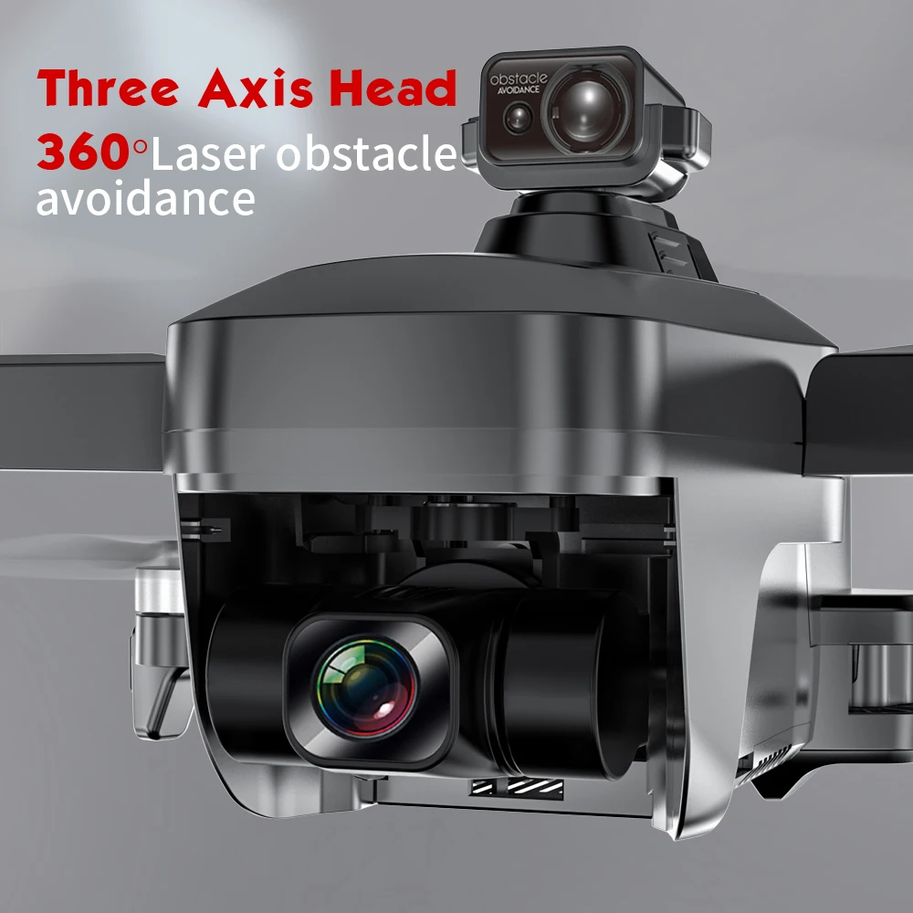 Sg906 Mini / Minise 5g Gps 4k Profesional Hd de Doble Cámara sin Escobillas de 360° para evitar Obstáculos, Plegable Quadcopter Rc Drone Juguetes . ' - ' . 3