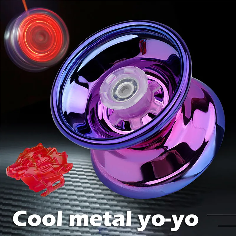 Profesional de Aluminio Yoyo ball Para Niños Y Principiantes de Metal de los Yo-Yos Para Niños Y Adultos Con Yo Yo Accesorios de Regalos Para niños . ' - ' . 3