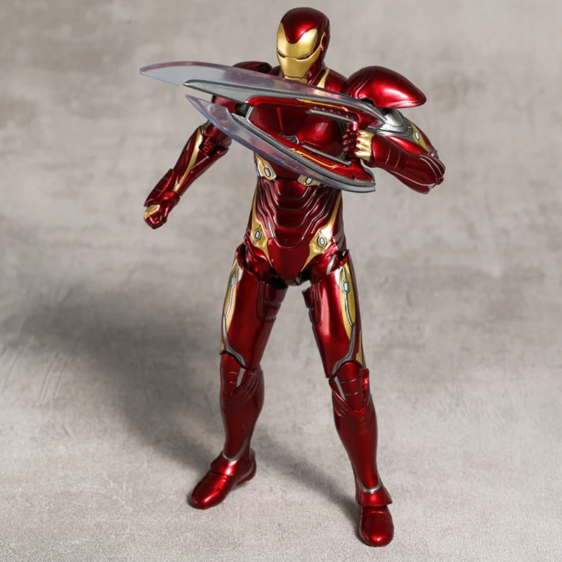 Anime Juguetes De Iron Man Mark L Mk50 De Pvc De Acción Modelo De La Colección De Adornos De Decoración De La Estatua De La Figura Con Accesorios Tpys Presenta . ' - ' . 1