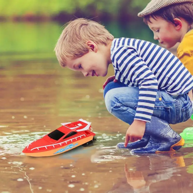RC Barcos Para Adultos Impermeable de la Piscina del Barco de Control Remoto Estable, Fácil De Cargar Juguetes Preescolares Con Agua Timón de Dirección Para el Lago . ' - ' . 3
