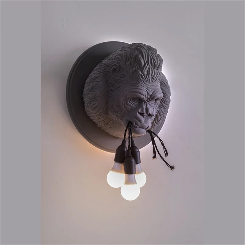 LITERA Cubierta de Pared Lámparas de la Luminaria Moderna LED lámparas de pared Creativos de Chimpancés de la Novela Para el Hogar hall de entrada del Corredor . ' - ' . 4