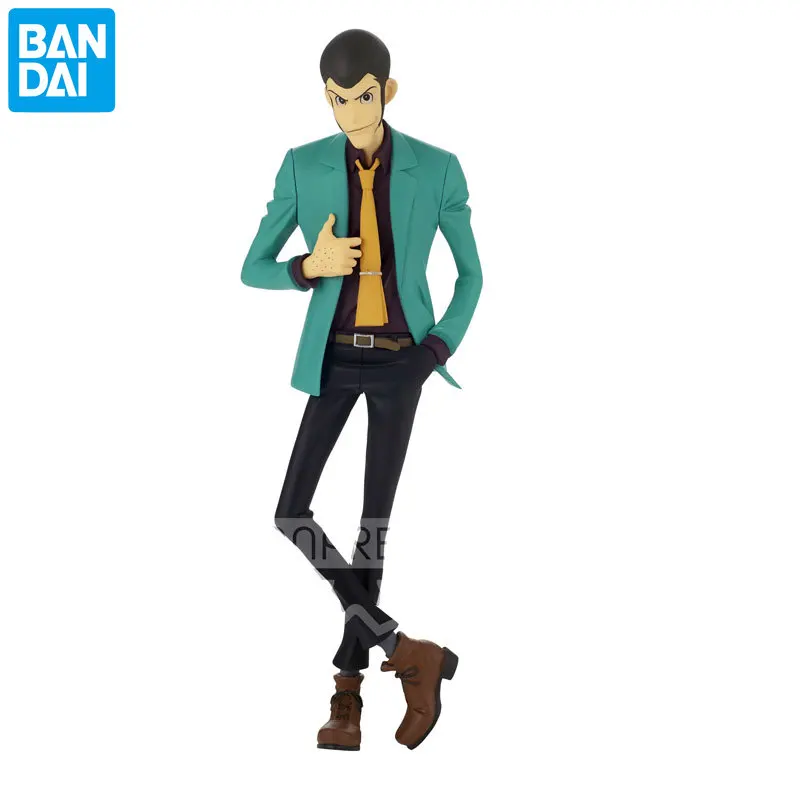 BANDAI Lupin El Tercer Rupan Sansei PMSP Llevaba Un Traje Verde Original de Anime de la Figura de Acción Modelo de la Colección de Juguetes Regalos en Stock . ' - ' . 0