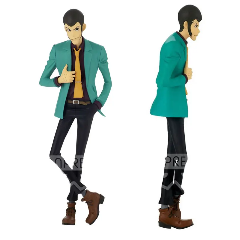 BANDAI Lupin El Tercer Rupan Sansei PMSP Llevaba Un Traje Verde Original de Anime de la Figura de Acción Modelo de la Colección de Juguetes Regalos en Stock . ' - ' . 4