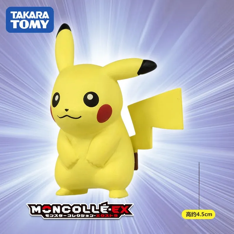 Genuino Tomy Pokemon Pikachu Kawaii Anime Mini Modelo de la Colección de Figuras de Acción Juguetes para los Niños de Regalo 142676 Libre de Envío de Artículos . ' - ' . 1