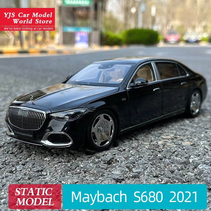 Casi Reales AR 1/18 Mercedes Maybach Clase S-S680 2021 modelo de coche Limitada de la colección personal de la empresa de regalo de la pantalla . ' - ' . 0