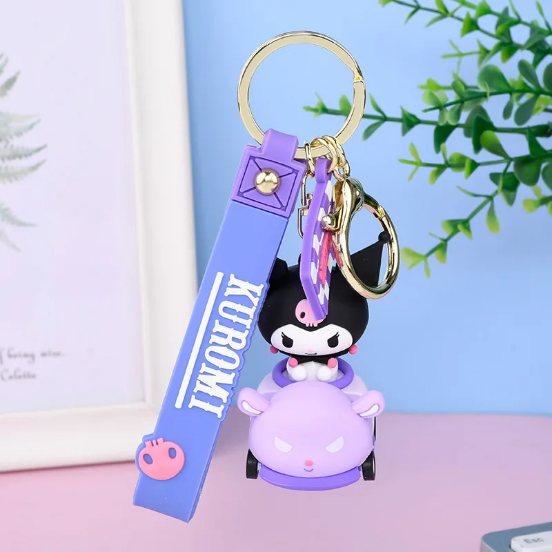 Nueva Sanrio Coches De Serie De Mi Melodía De Hello Kitty Kuromi Multi-Funcional Llavero Kawaii De Dibujos Animados Mochila Colgante Poco De Dulce Regalos . ' - ' . 3