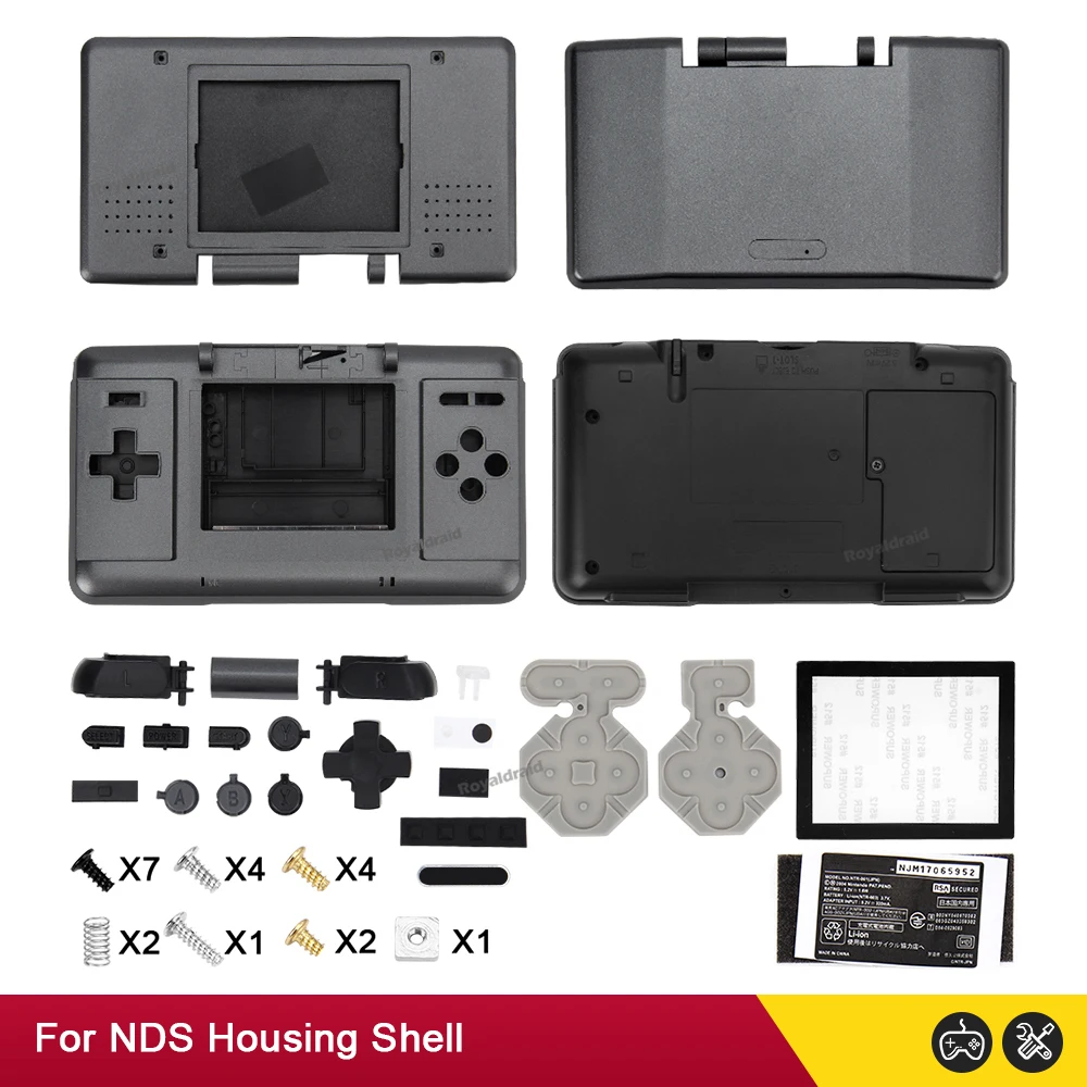 Nueva de Vivienda de Reemplazo Completo de Shell Para el Juego de NDS Consola Kit de Reparación de la Cubierta de la caja para Diferentes DS NDS Juego de Accesorios . ' - ' . 2