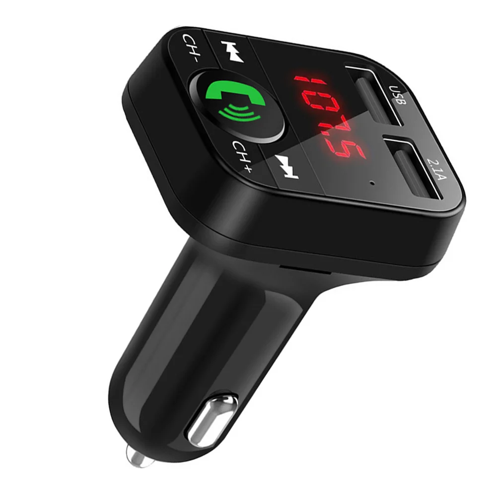 Bluetooth manos libres para el Coche compatible del Transmisor de FM del Reproductor MP3 Soporta Tarjeta TF/USB LED de Reproducción el Reproductor de MP3 para el Teléfono Móvil . ' - ' . 3