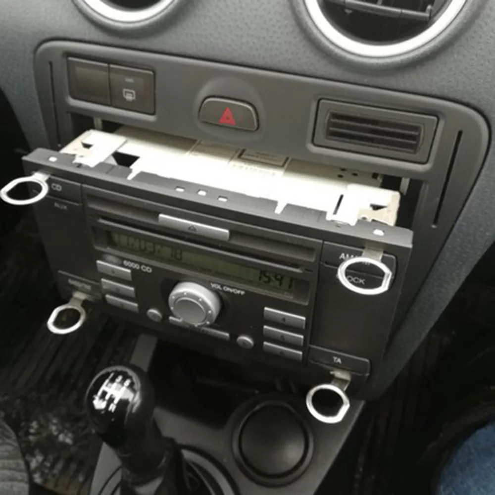 6000CD de Audio MP3 Entrada Aux Cable Adaptador de Ajuste Para Ford Focus + 4x Eliminación de la Clave de Kits de carcasa de ABS Para los Reproductores de DVD de Cables y Conectores . ' - ' . 5