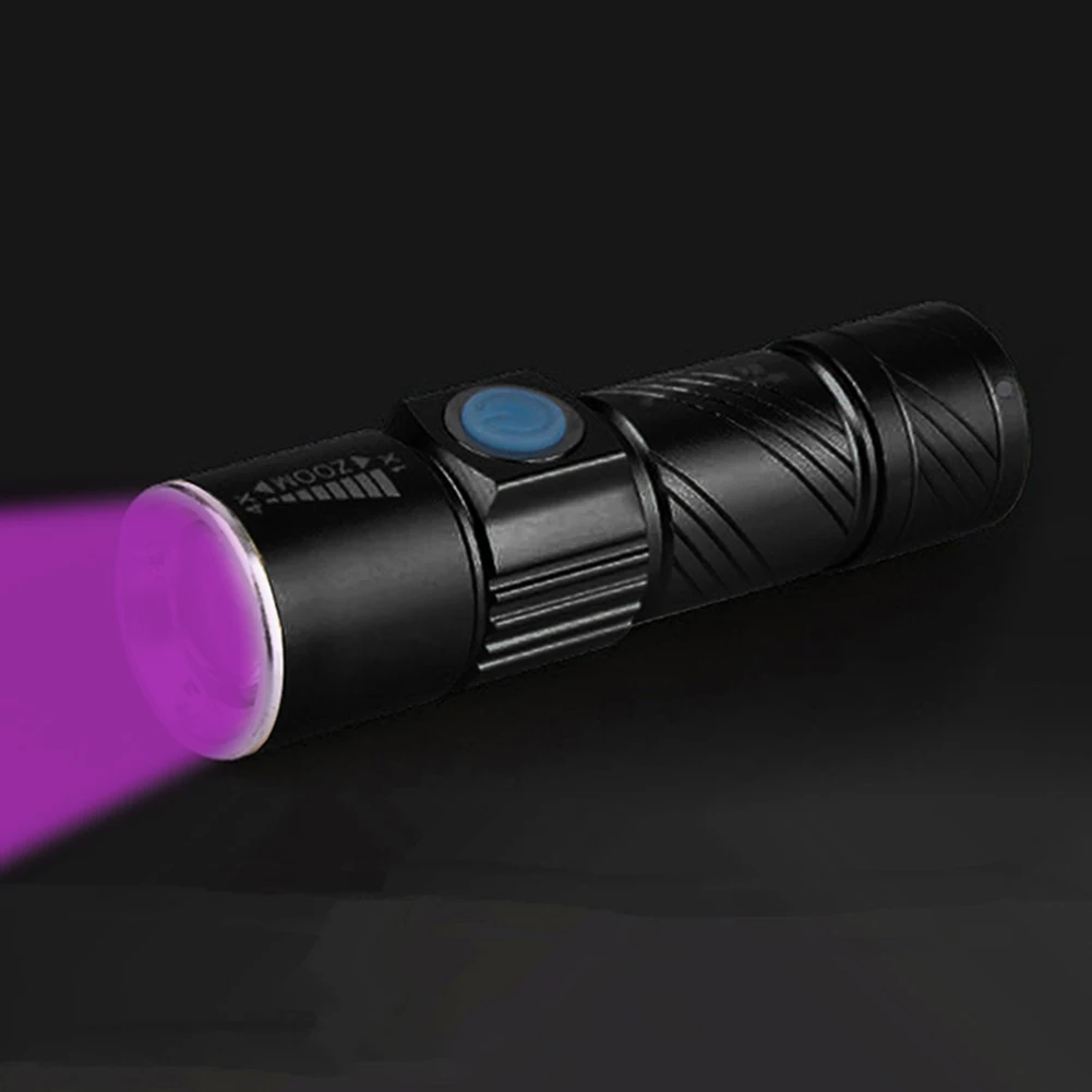 365nm Impermeable LED de Inspección de rayos UV de la Luz de la Linterna para Manchas de Orina Detector de . ' - ' . 4