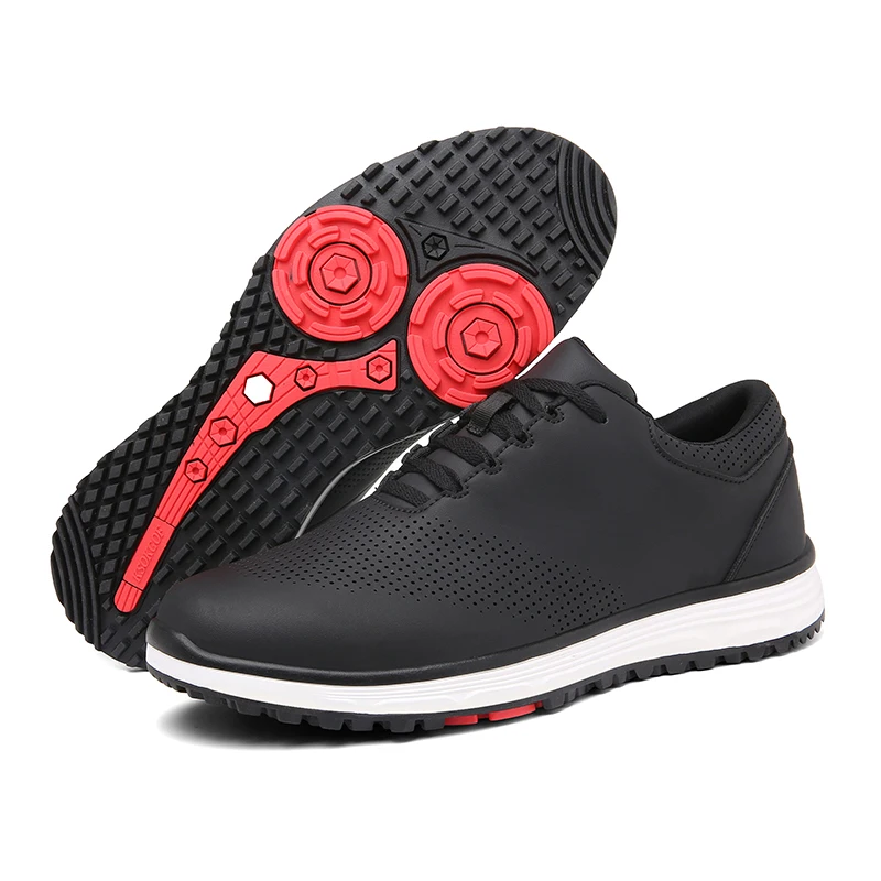 Transpirable Zapatos de Golf de las Mujeres de los Hombres la Luz de Golf de Peso Usa para Parejas Cómodo Gimnasio Zapatillas antideslizantes Caminar Calzados . ' - ' . 5