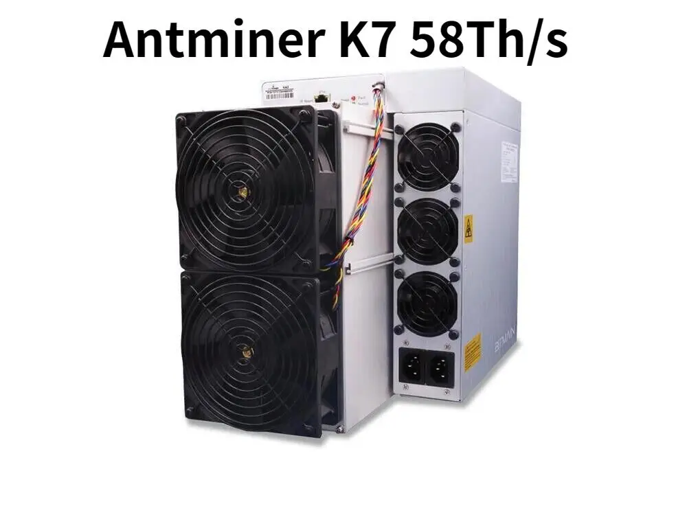 Y Bitmain Antminer K7 58 ° /s CKB Minero Nervos de la Red 2813W Poder . ' - ' . 0