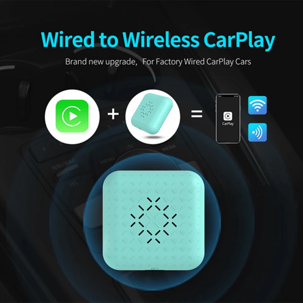 Carlinkit CPC200-U2W Mini2 WiFi 5.8 GHZ Wireless Carplay Coche AI Cuadro de Bluetooth Conexión Automática Smart Dongle para iPhone iOS 10 . ' - ' . 3
