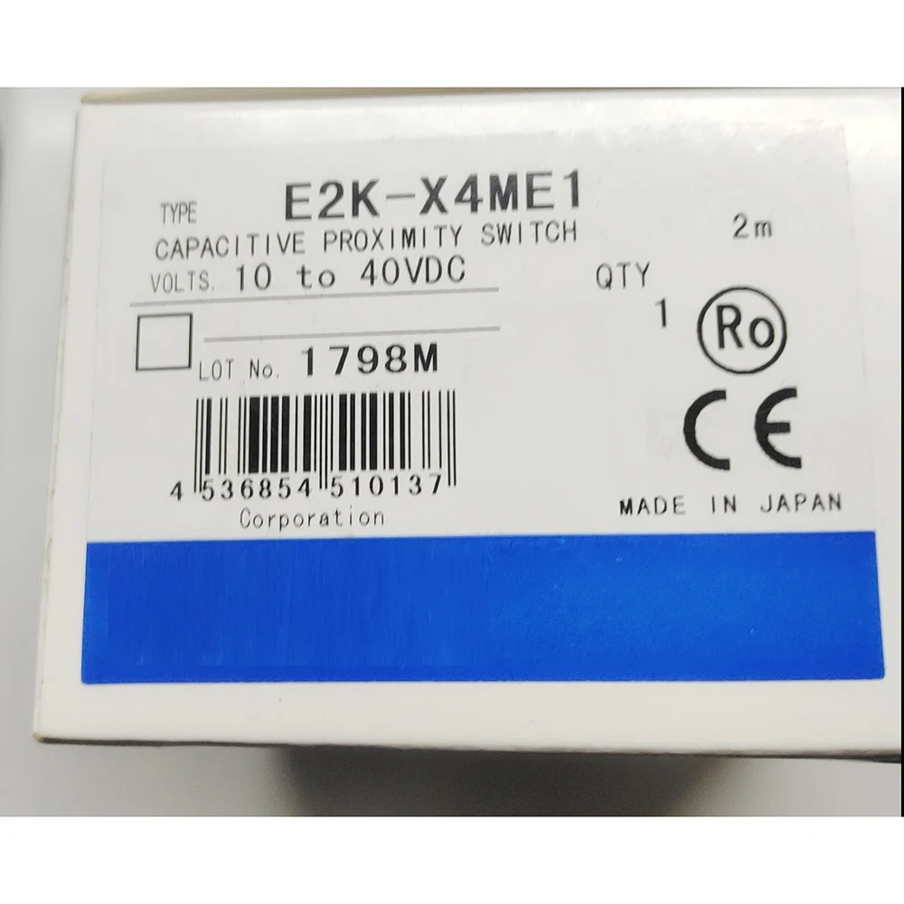 Industrial de Productos de Control de E2K-X4ME1 Capacitiva Interruptor de Proximidad los Sensores de Inducción 4NN Recta Marco M12 de Alta Calidad Buque Rápido . ' - ' . 0