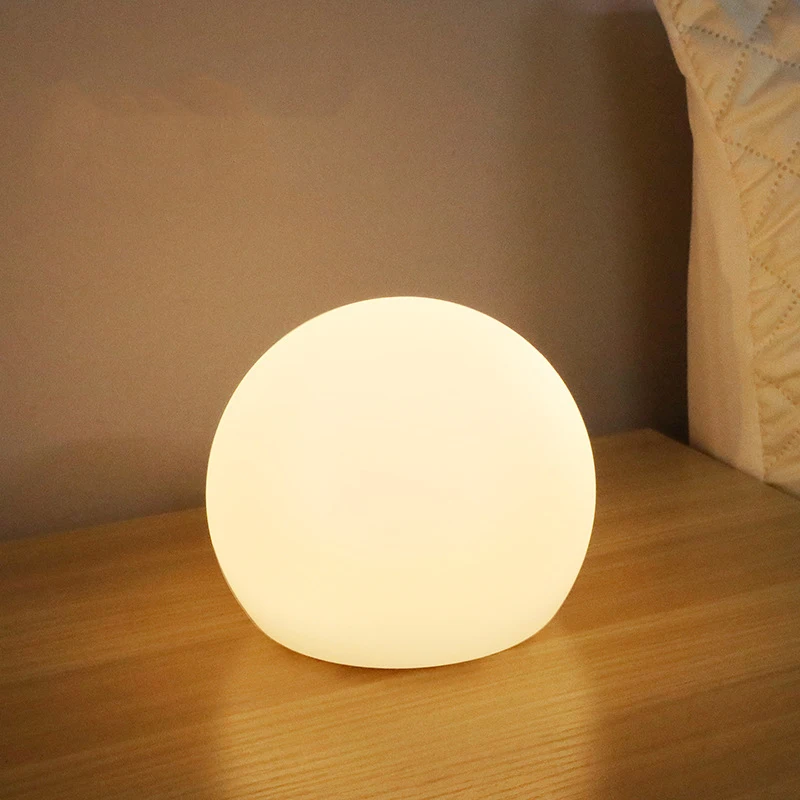 LED Bola de la Lámpara 3 Colores Regulable USB Rechargebale Accesorios de Iluminación para la Decoración del Hogar, Dormitorio, Vestíbulo Sala de estar . ' - ' . 3