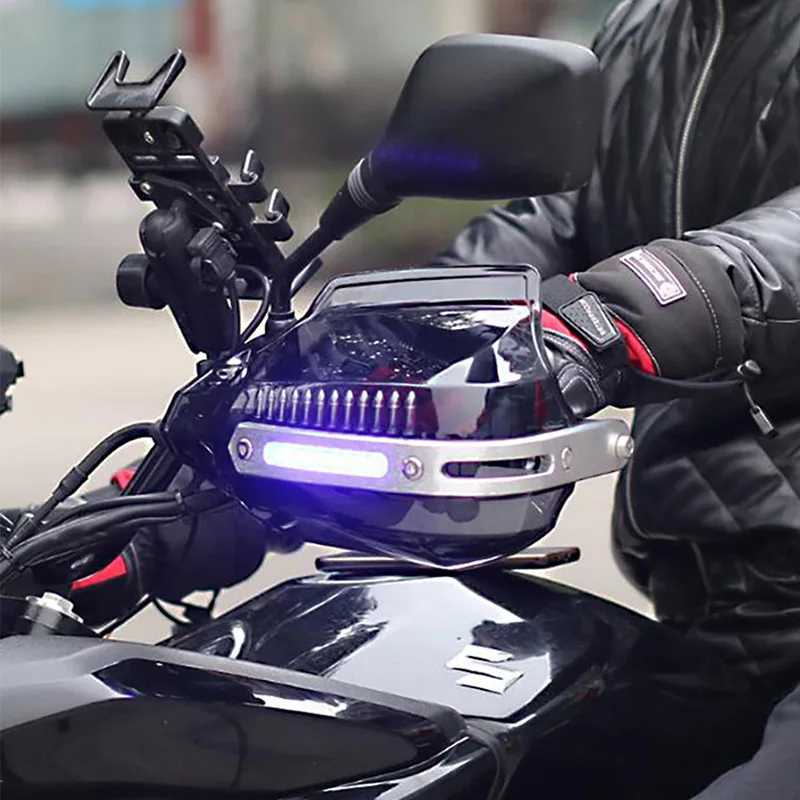 Parabrisas de motocicleta Modificada Accesorios Impermeable y a prueba de viento de la Mano de la Guardia de protección contra Caídas Para YAMAHA Yamaha Aerox Mt03 Fz6 . ' - ' . 2