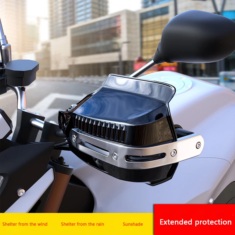 Parabrisas de motocicleta Modificada Accesorios Impermeable y a prueba de viento de la Mano de la Guardia de protección contra Caídas Para YAMAHA Yamaha Aerox Mt03 Fz6 . ' - ' . 4