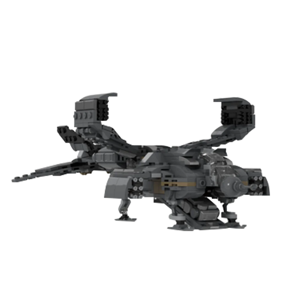 Gobricks MOC Espacio de las Naves espaciales Micro Aliensed de la Serie de la PARTE I UD-4L Nave de Tipo Volador Bloque de Construcción de Juguetes Educativos Chico de Regalo . ' - ' . 3