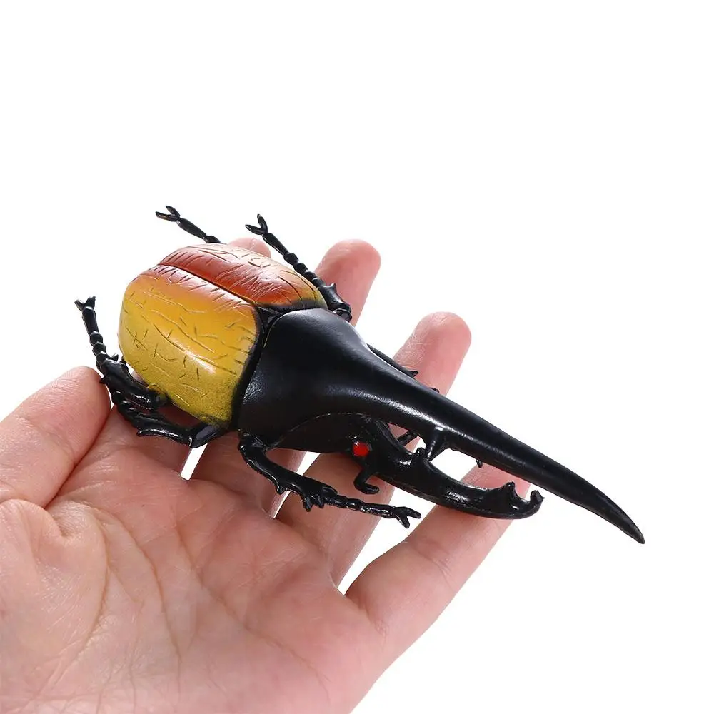 6 Estilo de 13cm de Simulación Escarabajo de Juguetes de plástico de Simulación Escarabajo conjunto Para niño Educativos juguetes de PVC . ' - ' . 3