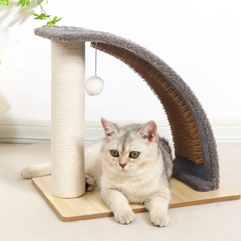 Gato de la Torre de Sisal Scratchers de Uña de gato de Molienda resistente a los Arañazos de Gato de Escalada Marco de Mascotas Muebles Sofá Protector de Suministros para Mascotas . ' - ' . 1