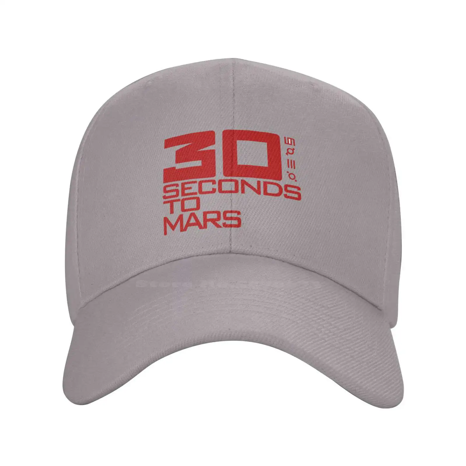 30 Seconds To Mars Logotipo Gráfico Impreso el Logotipo de la Marca de Alta calidad del Dril de algodón gorra de Punto sombrero de la gorra de Béisbol . ' - ' . 1