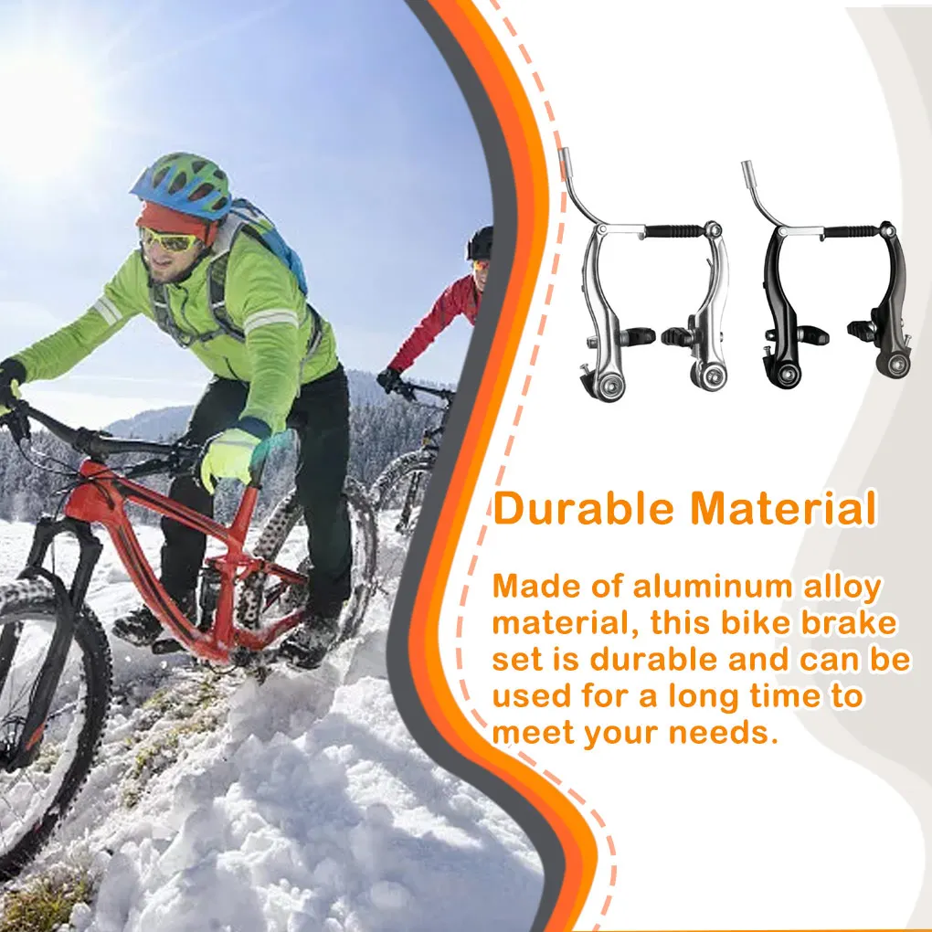 Bicicleta De Frenos De Aluminio Ligero De Aleación De Piezas De Repuesto Ajuste De Seguridad De Montar Accesorios Profesionales De Aluminio Color . ' - ' . 1