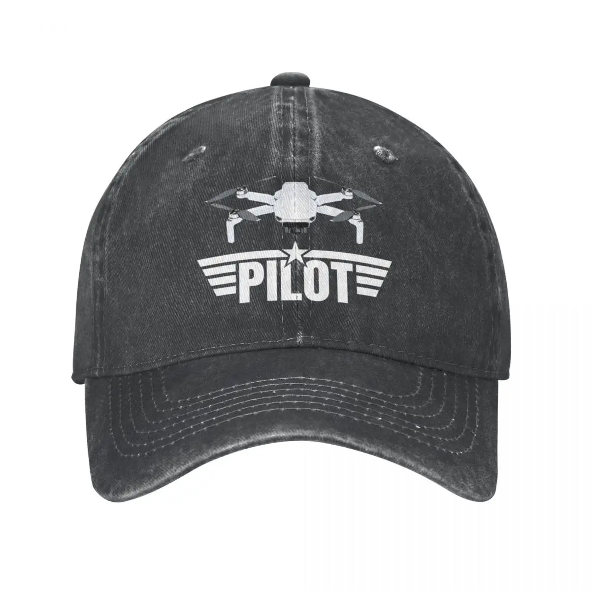 Drone Piloto para Quadcopter Drone FPV Carreras de Piloto Gorra de Vaquero Sombrero de la gorra de béisbol Sombrero para niñas para Hombres ny tapa de Mujer cap de los Hombres . ' - ' . 1