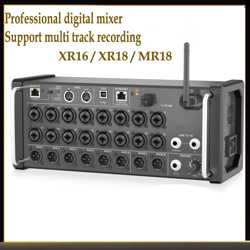 Air1:1 XR16/XR18/MR18 16/18-Canal Profesional de Mezcla Digital de la Grabación de Estudio de la Consola de Dj Studio Wifi Mezclador Digital de Audio . ' - ' . 1