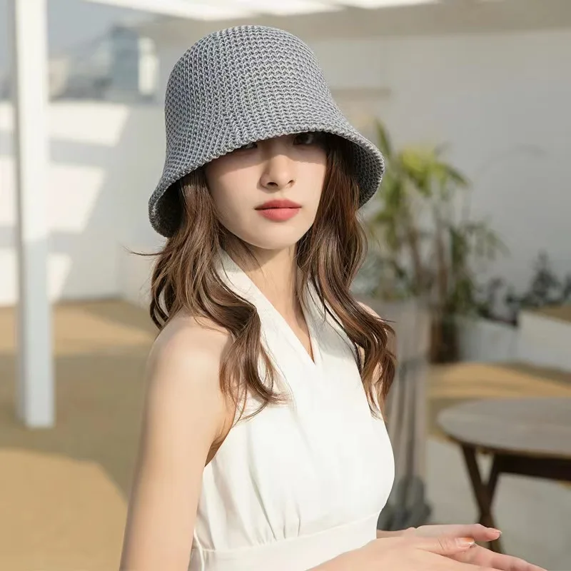 Viajar de protección solar versión coreana de la moda de la visera de la cara de la pantalla pequeña de las mujeres Japonesas pescador sombrero . ' - ' . 4