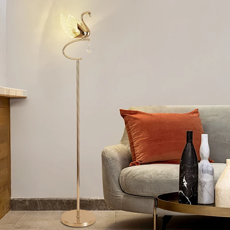 TYLA Contemporánea, Cisne Lámpara de Mesa LED Creativa de Oro de la Mesa de Luz de la Decoración Para el Hogar Dormitorio . ' - ' . 3