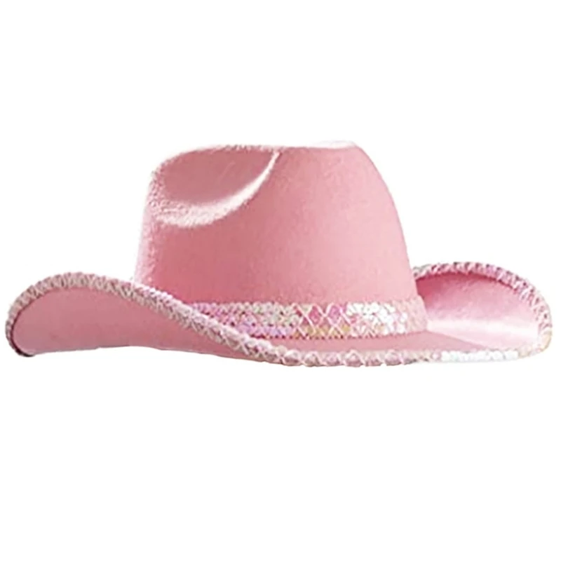 Sombrero de vaquero de las Mujeres Accesorios de Fiesta Vaquera Sombrero Sombrero de Vaquero para Adultos Salvaje Oeste . ' - ' . 2