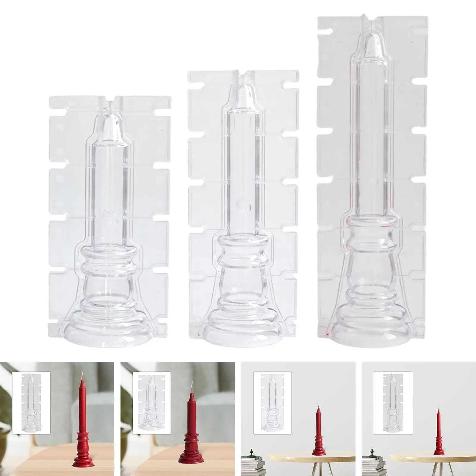 Fabricación de la vela del Molde Suministros Duraderos Jabón Ornamento de la Elaboración de Cilindros de Arte DIY . ' - ' . 4