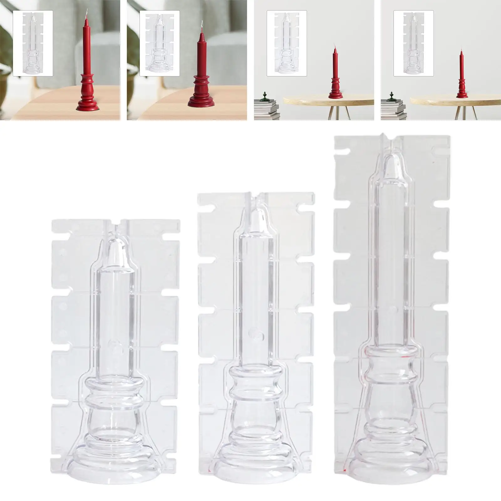 Fabricación de la vela del Molde Suministros Duraderos Jabón Ornamento de la Elaboración de Cilindros de Arte DIY . ' - ' . 5